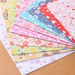 72 Folhas 15X15 cm Color Mix Quadrado de 12 Tipos de Padrões Artesanato de papel Origami Dobradura Flor De Papel Papéis Estampados DIY Kid presente - Image 4