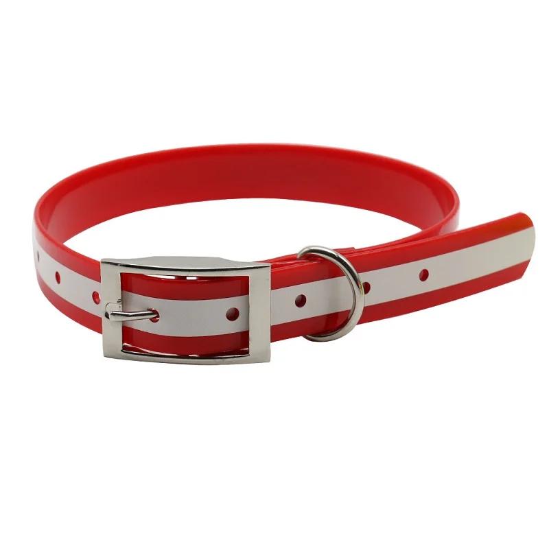 Coleira de cães de estimação, de alta qualidade, tpu + nylon, brilhante, noturna, reflexiva, desodorante, à prova d'água, suprimentos para animais de estimação - Image 1