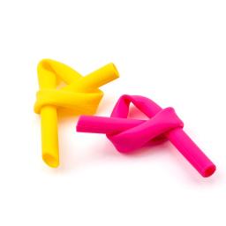 Canudos de silicone reutilizáveis, 8 peças, silicone de qualidade alimentar, flexíveis, dobrados, retas, com escova de limpeza, acessório de bar de festa - Image 4