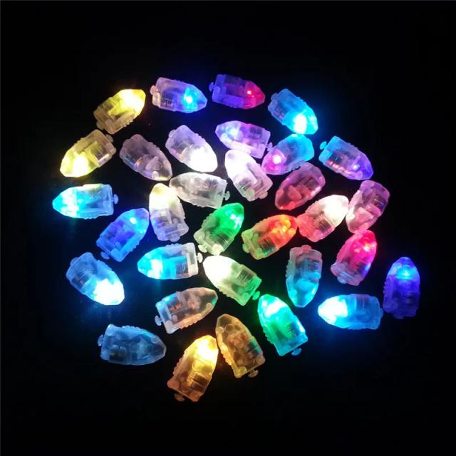 Conjunto de 10 Lâmpadas LED em Forma de Balão para Decoração de Natal, Halloween e Festas de Aniversário
