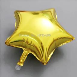 Balões de alumínio para decoração de festa, esferas infláveis de hélio com 5 pontas - Image 6