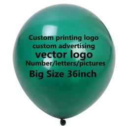 36 polegadas 20 pçs/lote balão Personalizado logotipo da impressão de publicidade personalizada balloons24inch Todos os tipos de balões das cores de Alta-qualidade - Image 1