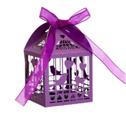 Caixa De Presentes De Casamento De Corte A Laser, Caixas Ocas De Doces Com Fita, Favores De Noiva, Coração Do Amor, Pássaro, Baby Shower, Decoração De Festa, 10Pcs - Image 6