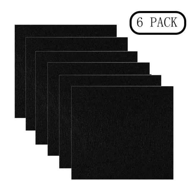 Filtros de Carvão Ativado para Caixa de Areia de Gato - Pacote com 4/6 Peças para Desodorização Efetiva