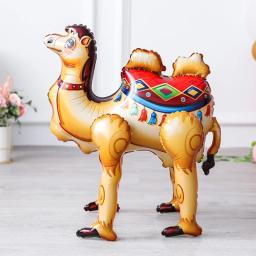 3d balão animal camelo elefante filme de alumínio balão de brinquedo das crianças festa de aniversário decoração de casamento balão adereços - Image 1