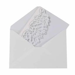 Cartão de visitas e convite de casamento cortados a laser, personalize sua empresa com cartões rsvp, decoração de festas de casamento, 50 peças - Image 6