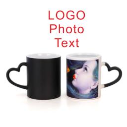 350ml 12oz caneca mágica impressão diy transferência de água quente cor copo de cerâmica logotipo foto personalizar imagem arábia saudita transporte direto - Image 1