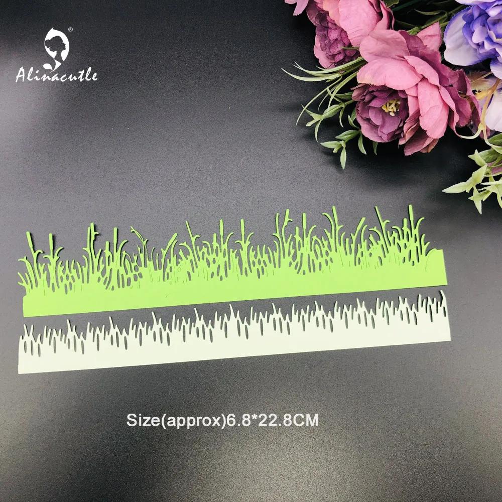 Metal Corte morre para Scrapbooking Papel Artesanato, Metal Slimline, Grama Cut, Handmade Album Card, Soco Arte Faca, gravado morre, 2 PCs - Image 1