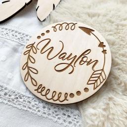 Personalizado, save the date, presentes para casamento, obrigado, etiquetas de madeira para presente, aniversário, chá de bebê, batismo e noivado - Image 3