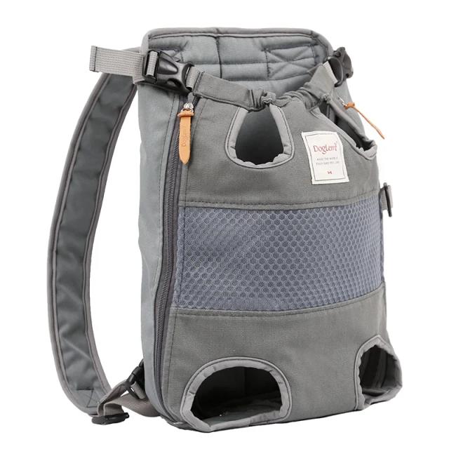 Mochila Transportadora Pet Confortável para Cães e Gatos - Ideal para Pequenos e Médios, Inclui Compartimento Frontal para Viagens com Filhotes e Bulldogs