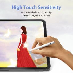 Paper Feel Screen Protector Film, Matte PET, Pintura, Escrever, iPad Pro 11, 7, 8, 9th, 10.2, Air 4, 5, 10.9, 10th Gen, 10.5, 9.7, mini 4, 5, 6 - Image 4