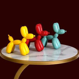 Balão de resina para decoração da casa, balão criativo fofo de animal nórdico moderno, decoração de casa, arte em artesanato, decorações de mesa - Image 3