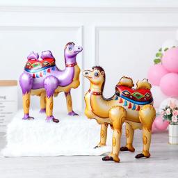 3d balão animal camelo elefante filme de alumínio balão de brinquedo das crianças festa de aniversário decoração de casamento balão adereços - Image 2