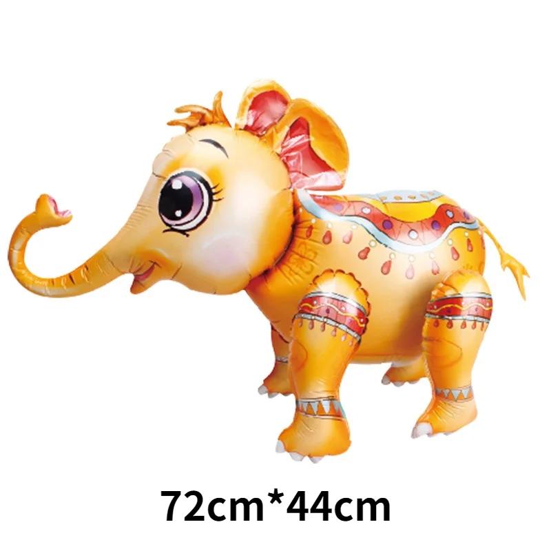 3d balão animal camelo elefante filme de alumínio balão de brinquedo das crianças festa de aniversário decoração de casamento balão adereços - Image 1