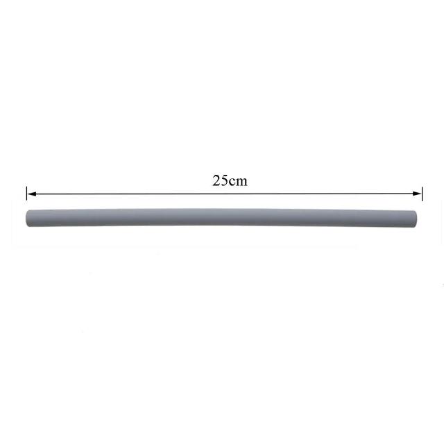 Canudos de Silicone Reutilizáveis e Dobráveis - Acessórios Práticos para Cozinha e Bar