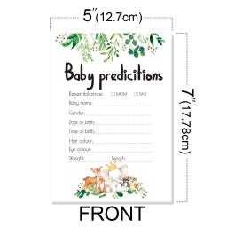 Game Cards for First Birthday Party, Jogos Reveladores de Gênero, Baby Shower, Decoração de Festa Familiar, Aniversário, 10PCs - Image 3
