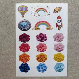 Papel A4 imprimível de dupla face, plástico encolhível, filme encolhível, impressora jato de tinta, DIY Creative Kids Fun Artes e Artesanato, 10 folhas - Image 5