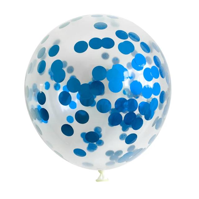 Balões de Látex Transparente com Glitter Ouro para Casamentos, Baby Showers e Festas de Aniversário - Conjuntos de 5, 10 ou 20 Peças