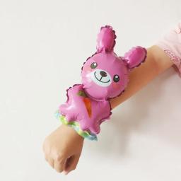 Balões de animais animados para crianças, balão de ar manual, coelho, ovelha, macaco, pulso, decoração de aniversário, brinquedos do chuveiro do bebê, 20PCs - Image 4