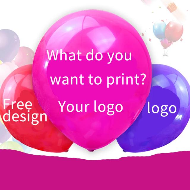 Balões Personalizados com Seu Logotipo para Festas, Casamentos e Eventos - 200 Peças para Publicidade e Celebrações