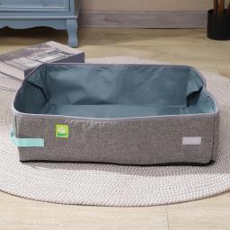 Gato portátil Folding Travel Litter Box, bandeja do toalete do cão, Bedpan Cat, impermeável dobrável ao ar livre - Image 6