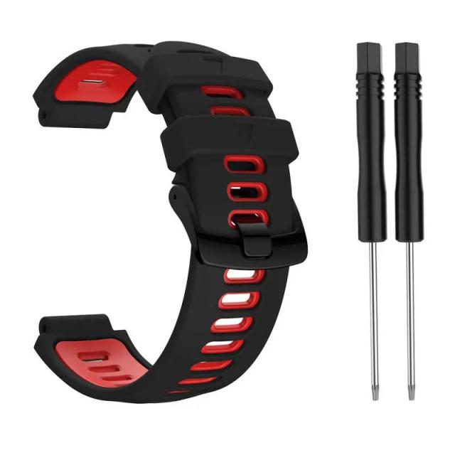 Pulseira de Silicone para Garmin Forerunner 735XT, 220, 230, 235, 620 e 630 - Acessório Ideal para seu Smartwatch