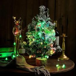 10/100 pçs mini led balão luzes coloridas piscando luminosa tumbler bola natal casamento festa de aniversário decoração suprimentos - Image 2