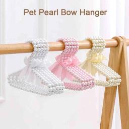 Coração pérola cabide prateleira para cães pequenos, roupas de gato, pet fornecimentos, cão acessórios, menina - Image 2