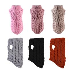 Camisola de gola alta para animais, roupa quente, roupa de cachorro, fantasia para cães pequenos e gatos, roupa chihuahua, colete inverno - Image 3