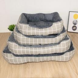 Colchão quente para dormir para animais de estimação, cama de gato, sofá-cama para cães grandes, canil para cães pequenos e médios e grandes, cachorro e gatinho, tamanho grande - Image 3