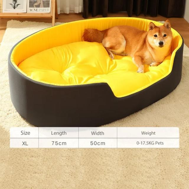 Cama Comfort Big Dog para Cães Grandes - Almofada Média de Alta Qualidade para Pets e Acessórios de Jardim