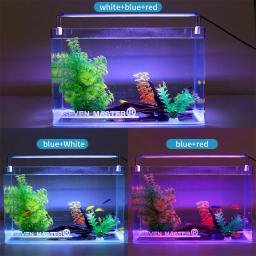90-260v lâmpada de aquário 3 modo ajuste led fish tank clipe fino paisagismo iluminação ue aquático suprimentos para animais de estimação produtos - Image 5