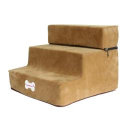 Dobrável Cães Camas Anti-derrapante Escadas Do Cão Pet 3 Passos Escadas Para O Pequeno Cão Gato Cão Casa Pet Rampa Escada Escada Pet Bed - Image 1
