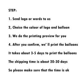 Letras de balão personalizadas, impressão do logotipo próprio, publicidade Balões personalizados, 50, 100, 200, 500, 1000, 5000Pcs, 10 ", 12" - Image 6