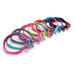 Coleiras reflexivas do cão do deslizamento, ajustável macio Neoprene acolchoado respirável Nylon Pet Collar para cachorro, cães médios e grandes andando - Image 5