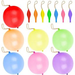 Balões Soco com Elástico, Balão Thicken Fun, Festa de Aniversário, Baby Shower, Jogos Diários para Crianças, Decoração de Casamento, 18 ", 10Pcs - Image 4