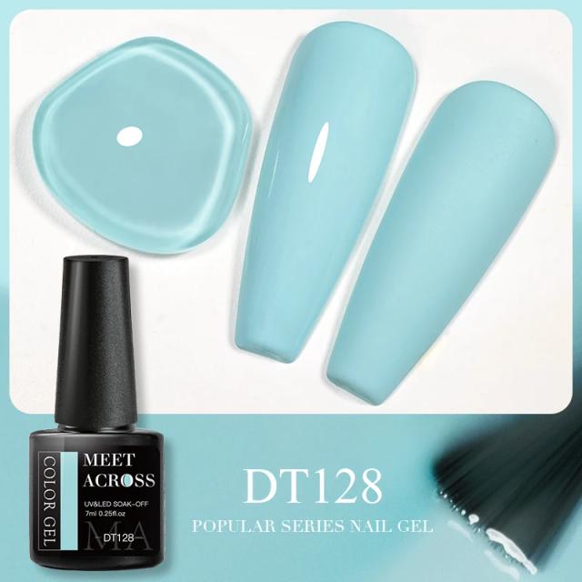 Gel de Unha Polonês Rosa com Flores Secas - Arte Natural para Unhas com Soak Off UV LED