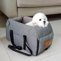 Portable Travel Bed for Pets, Protector Carrier, Segurança Pet Seat, Transporte, Carro, Acessórios Bag, Médio, Pequeno, Médio - Image 3