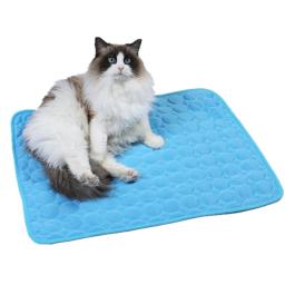 Esteira de resfriamento para cães e gatos, Esteira lavável para cachorro grande, Colchão de gel de gelo, Cobertor de almofada - Image 4