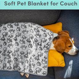 Cobertor fofo macio para animais de estimação, bonito desenho animado, tapete quente e confortável para cães e gatos, alta qualidade - Image 3