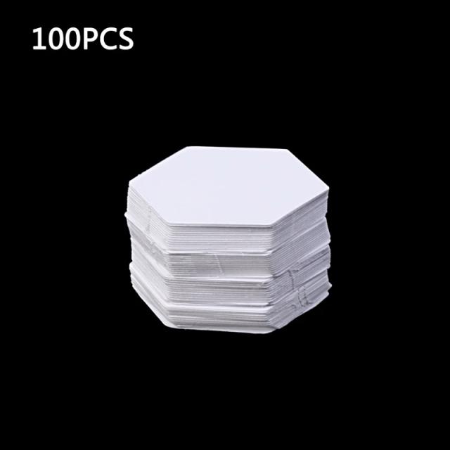 Conjunto de 100 Ferramentas de Acessórios para Patchwork em Modelos Hexagonais Artesanais