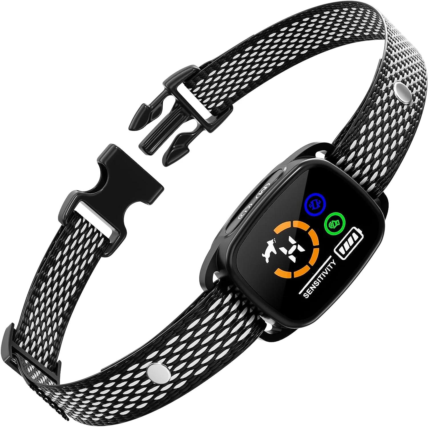 Inteligente Automático Anti Latido Dog Collar, Recarregável, Vibração, Stop Bark, Pet Acessórios, Pequeno, Médio Cães, 5-15lbs - Image 1