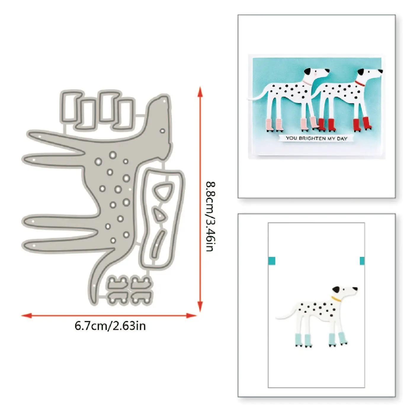 Sorvete Corte De Metal morre, Animais DIY Scrapbook, Artesanato De Papel, Lâmina De Molde De Faca, Stencils Soco, Novo, 2022 - Image 1