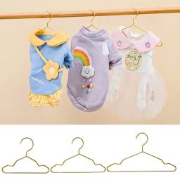 Conjunto 10 cabides para roupas animais estimação, para cachorro, filhote cachorro, gato, criança, pequeno, cabide, - Image 1
