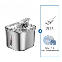 Sensor automático fonte alimentador de água para gatos, grande capacidade, Pet Products, bebedor para gatos, alimentação e rega suprimentos, 2.5L - Image 5