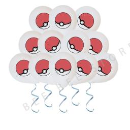 10/20/30 pçs pokemon látex balão fontes de festa pikachu festa balões para crianças festa de aniversário dcorations presente brinquedos - Image 3