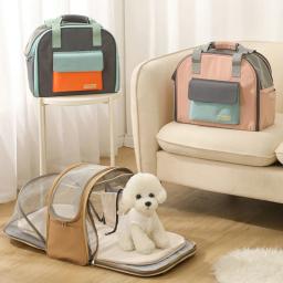 Bolsa de Transporte Multifuncional para Animais De Estimação, Mochila De Cachorro, Bolsa De Ombro Único, Tent Pet Bag, Puppy Carrier - Image 1