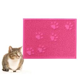 Esteira de areia gato tapete caixa limpeza pet matstrapping suprimentos bandeja do cão lavável piso trapper - Image 1