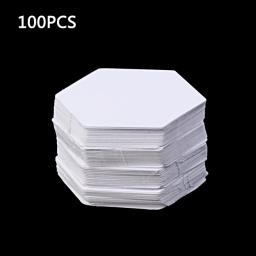 Conjunto de modelos hexagonais com 100 ferramentas de acessórios para patchwork feitos à mão - Image 2