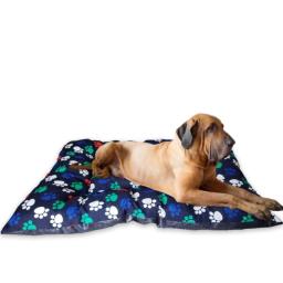 Colchonete para cães e gatos cama pet tamanho G super confortável estampado - Image 6